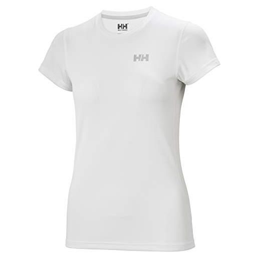 Helly Hansen w hh lifa-maglietta active solen camicia, bianco, xl donna