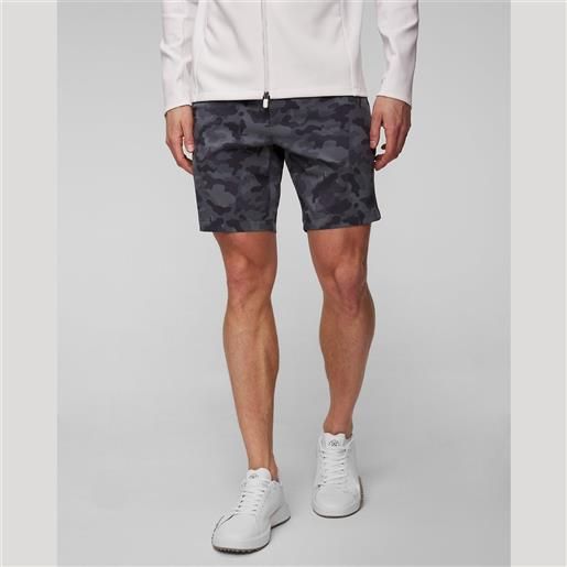 G/Fore shorts grigi con motivo mimetico da uomo g/fore maverick hybrid
