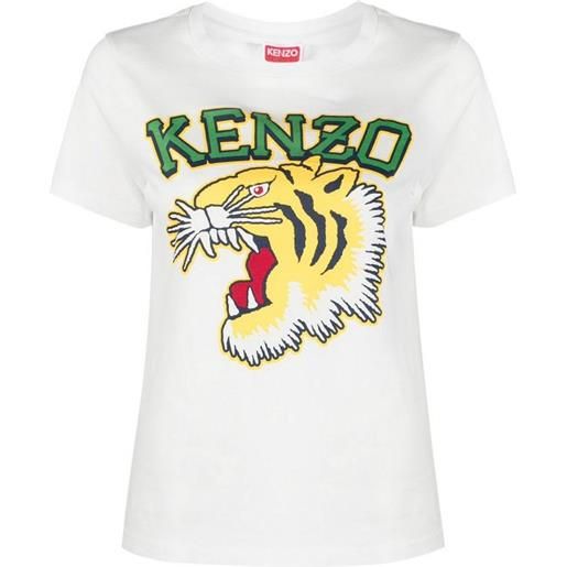 Kenzo t-shirt in cotone tiger varsity