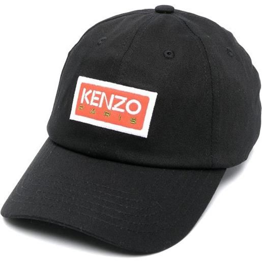 Kenzo cappellino con ricamo logo