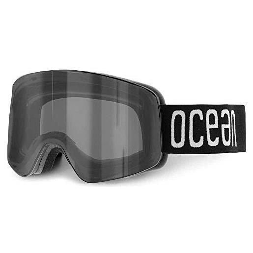 Ocean Sunglasses ski & snow parbat matte black 0/0/0/0 unisex adulti