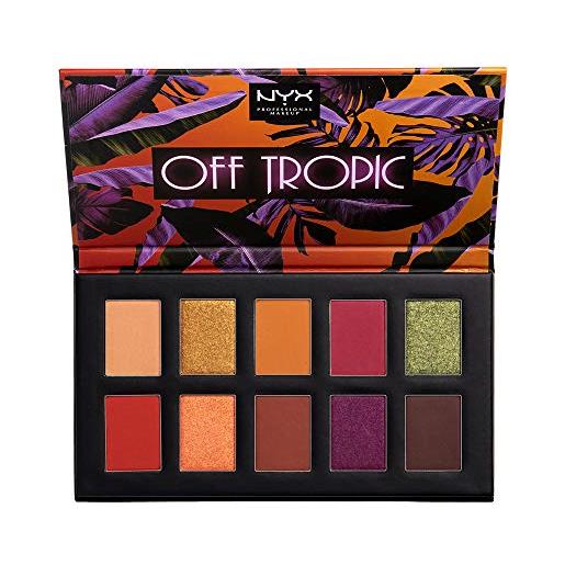 NYX PROFESSIONAL MAKEUP off tropic shadow palette, shifting sand
