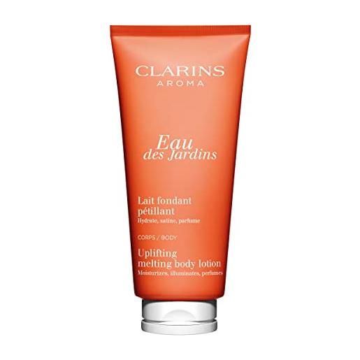Clarins eau des jardins body lotion | moisturizing and nourishing | gentle, non-photosensitizing formula with natural plant extracts | all skin types | 6.7 ounces