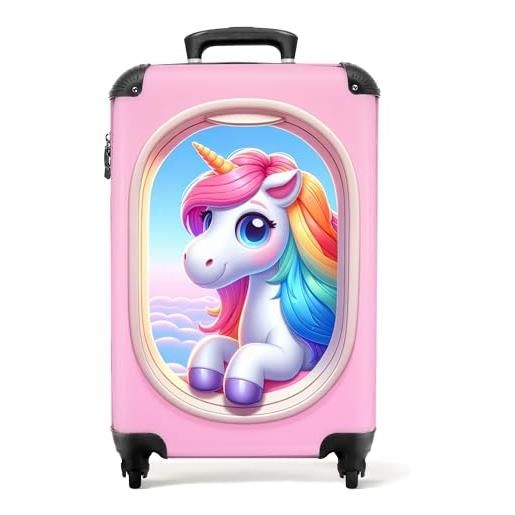 Valigia Bambini Trolley Da Viaggio, Bagaglio A Mano 55x40x20 Cm