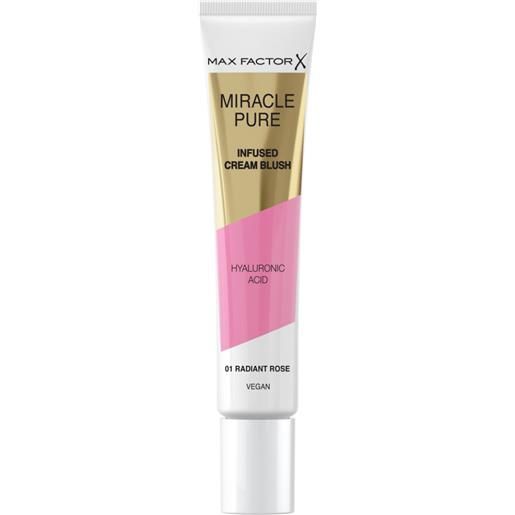 Max Factor fard in crema miracle pure - radiant rose 01 15 ml