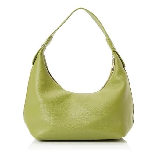 FELIPA borsa da donna a mezzaluna, pochette, verde erba, einheitsgröße