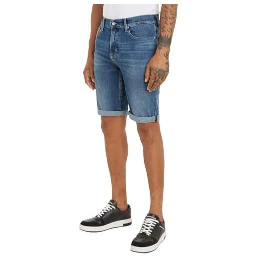 Calvin Klein Jeans slim short j30j324874 pantaloncini, denim (denim medium), 38w uomo