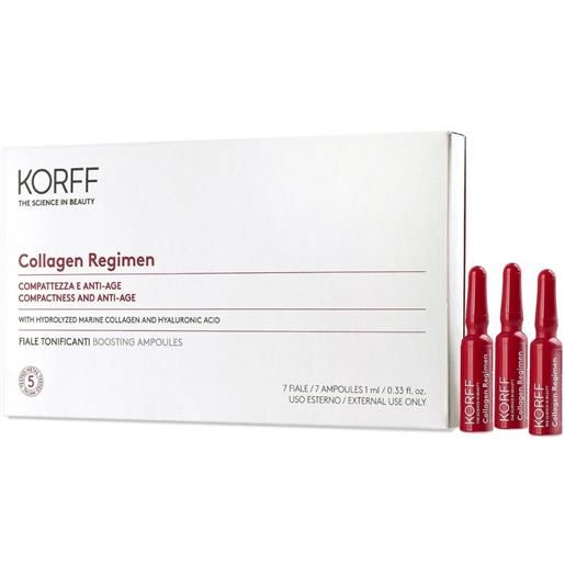 Korff collagen regimen 7 fiale tonificanti Korff