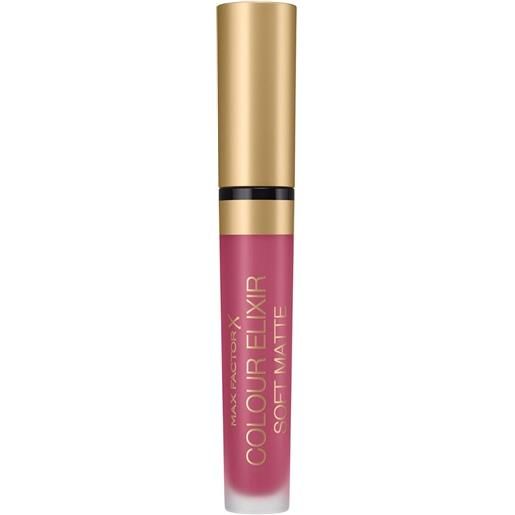 Max Factor colour elixir rossetto soft matte lipstick 4ml 020 blushing ruby Max Factor