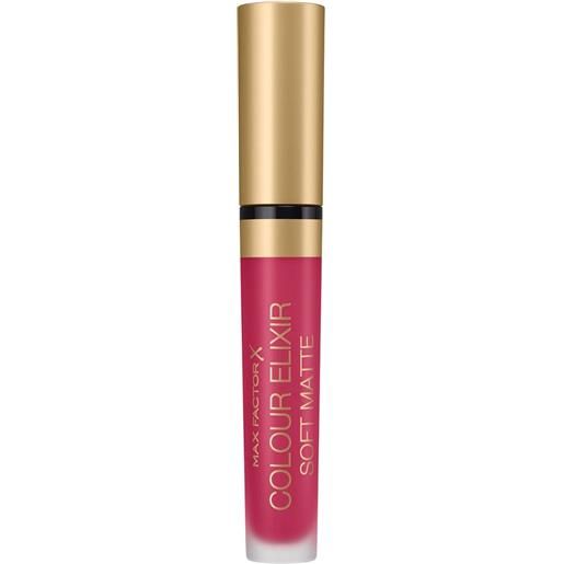 Max Factor colour elixir rossetto soft matte lipstick 4ml 025 raspberry haze Max Factor