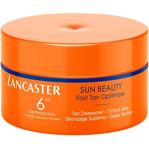 Lancaster sun beauty tan deepener tinted jelly abbronzante sublime spf6 200ml Lancaster