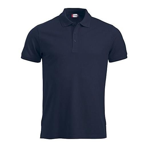 Clique maglia maglietta polo uomo manica corta mezza cotone cq028250 - blu, 3xl