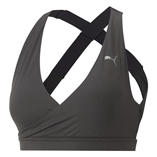 PUMA mid impact yogini cr sports top s