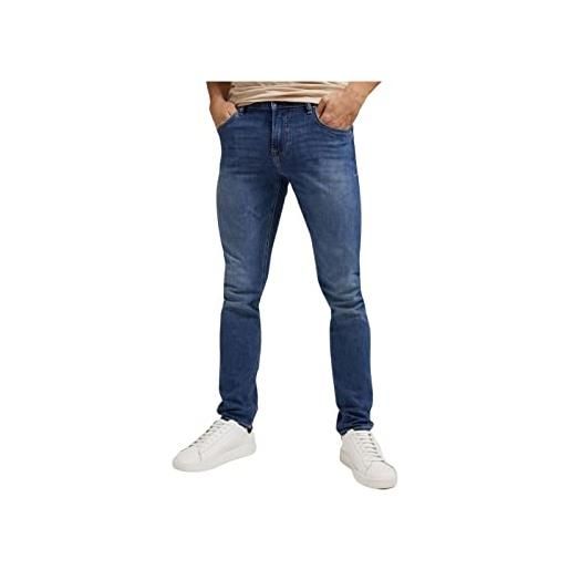 Guess jeans miami pantaloni denim slim uomo skynny cotone stretch m1yan1d4gv5 colore principale denim taglie americane 31 = 45