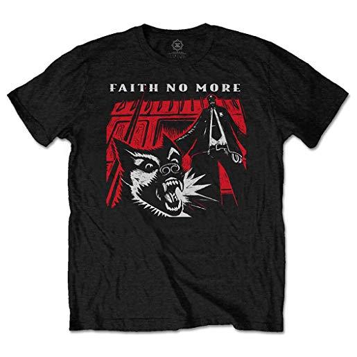 Faith No More 'king for a day' (black) t-shirt (medium)