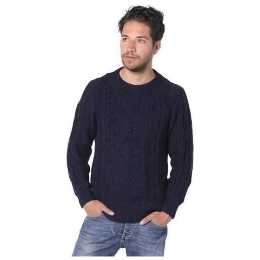 Gamboa alpaca maglione per uomo maglione lavorato a mano in lana invernale