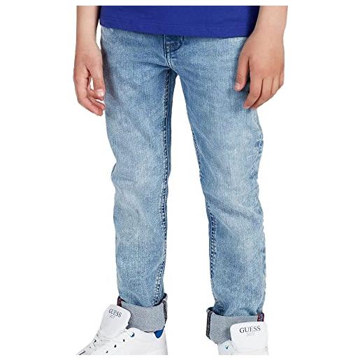 Guess jeans slim blu ragazzo, blu, 8 anni