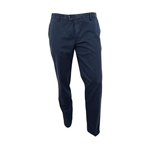 MEYER pantalone uomo modello oslo 1-503619 colore blu stretch taglia 28