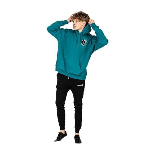 Champion sweatshirt hoodie - hbgf89h586nka - turquoise - xl (eu)