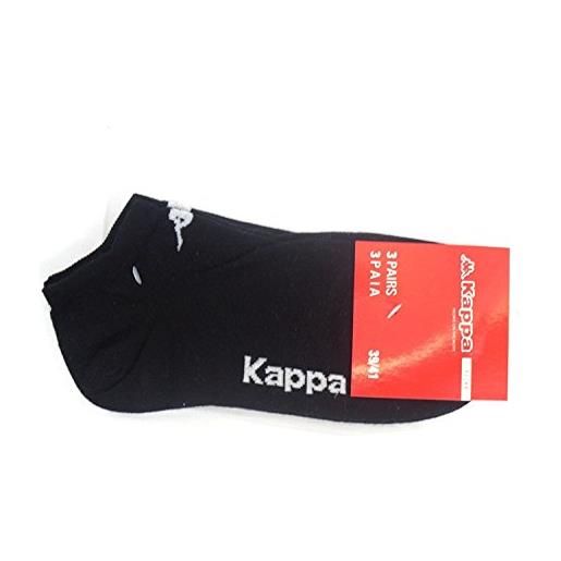12 paia calza calzino fantasmino unisex kappa art k006 spugna leggera di cotone grigio (45/47)