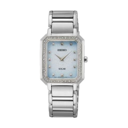 Seiko uk limited - eu orologio analogico quarzo donne con cinturino in acciaio inox sup443p1