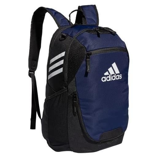 adidas stadium 3 sports backpack zaino, blu navy (team navy blue), taglia unica unisex-adulto