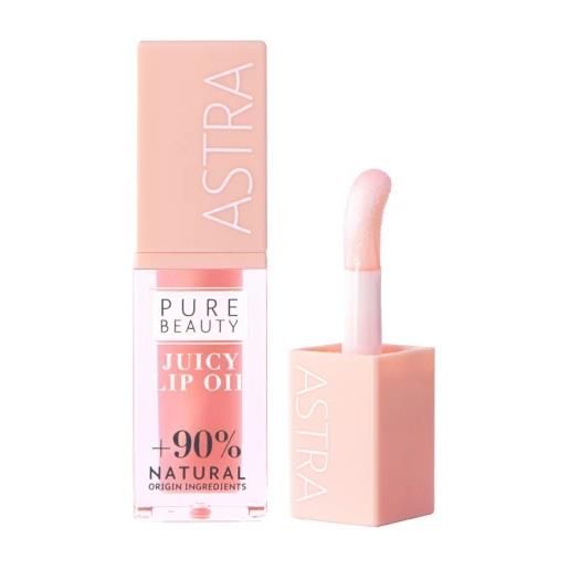 astra make-up gloss e tinte labbra - lip oil - 01 peach