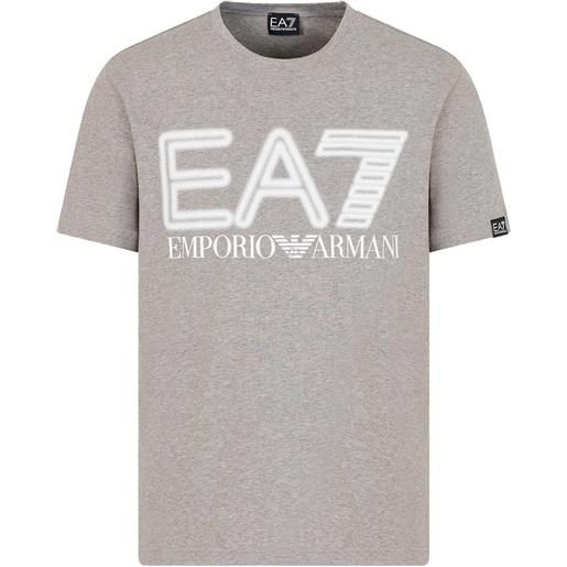 EA7 Emporio Armani t-shirt macro logo