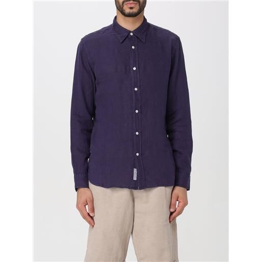 Woolrich camicia woolrich uomo colore blue