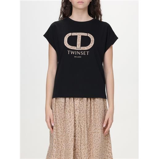Twinset t-shirt twinset donna colore nero