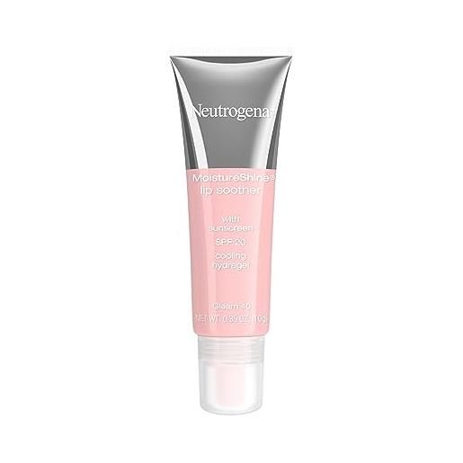 Neutrogena moistureshine lip soother gloss, spf 20, gleam 40, . 35 oz. 