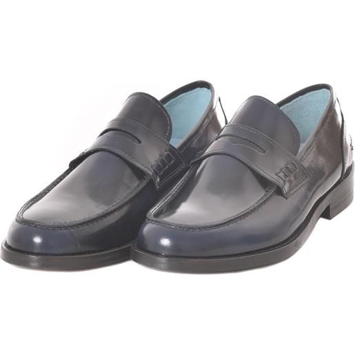 Herman & Sons scarpe saxon blu