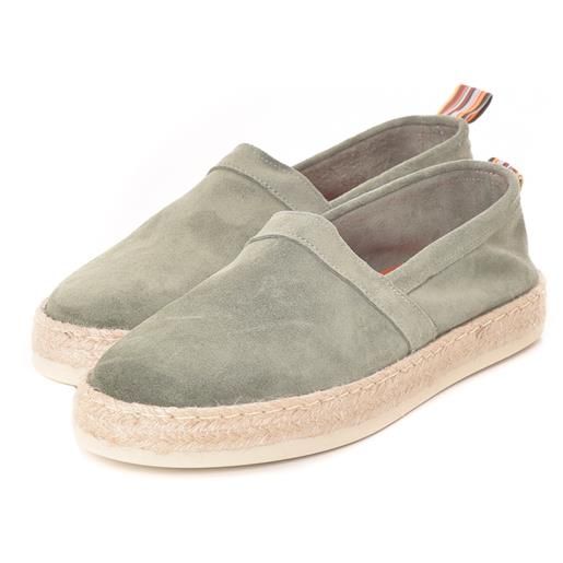 GABARDINE espadrillas in camoscio verde