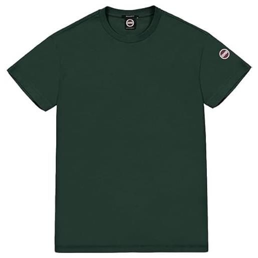 Colmar t-shirt uomo t-shirt in piquet 100% cotone - verde