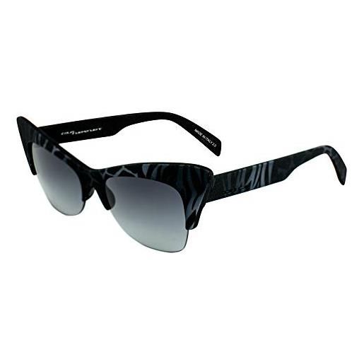 ITALIA INDEPENDENT 0908-zef-071 occhiali da sole, multicolore (gris/nero), 59.0 donna