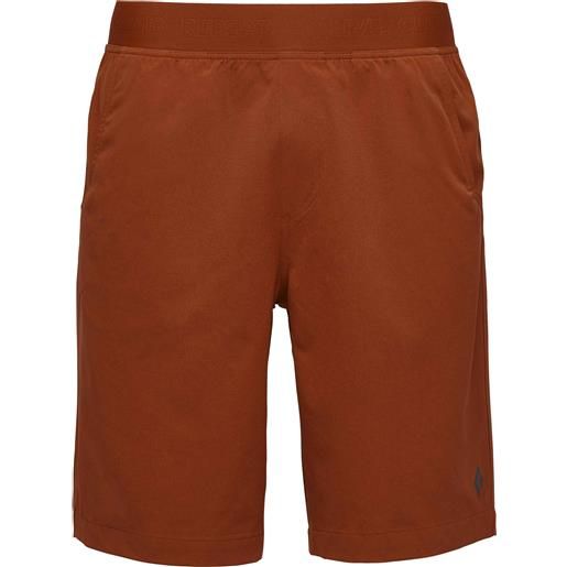 Black Diamond - shorts da arrampicata - m sierra shorts burnt sienna per uomo in pelle - taglia s, m, l, xl - rosso