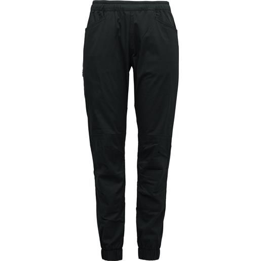 Black Diamond - pantaloni da arrampicata - w notion pants black per donne in cotone - taglia xs, s, m, l - nero