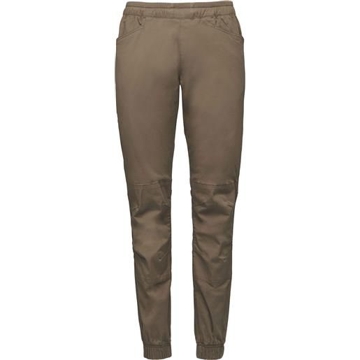 Black Diamond - pantaloni da arrampicata - w notion pants walnut per donne in cotone - taglia xs, s, m, l - marrone