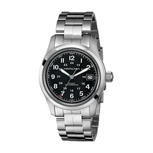 Hamilton orologio da uomo analogico automatico con cinturino in acciaio inox - h70455133