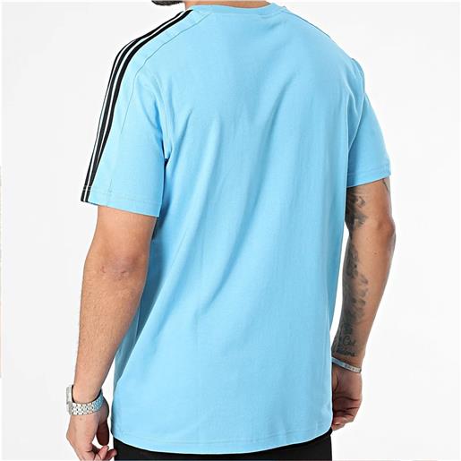 T-shirt maglia maglietta uomo adidas royal essentials single jersey 3-stripes is1338