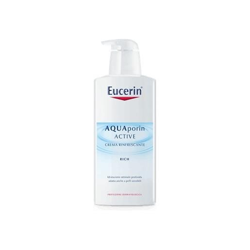 Beiersdorf eucerin aqua. Porin active crema idratante ricca 50ml