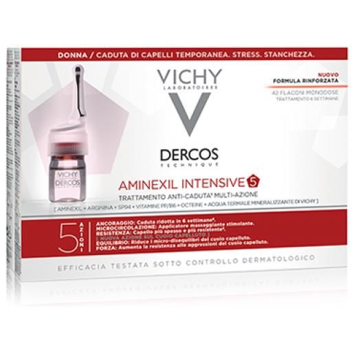 Vichy dercos aminexil fiale 21 donna 6 ml