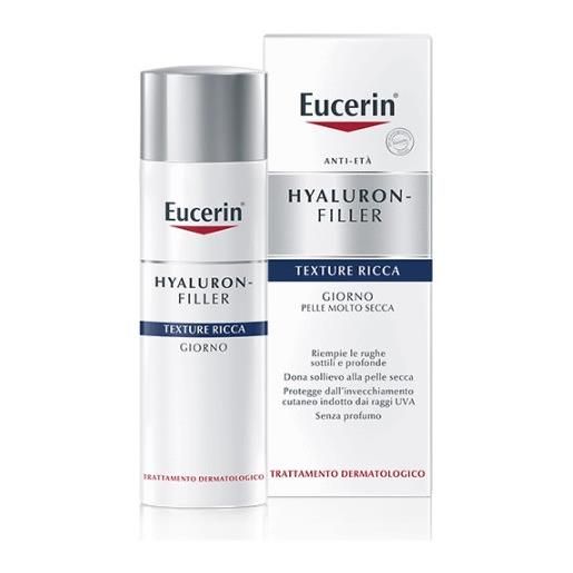 Beiersdorf eucerin hyaluron-filler texture ricca giorno 50 ml