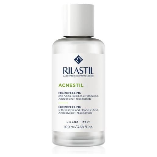Rilastil acnestil micropeeling per pelle grassa a tendenza acneica 100 ml