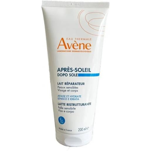 Avène avene ristrutturante doposole lenitivo idratante 200 ml
