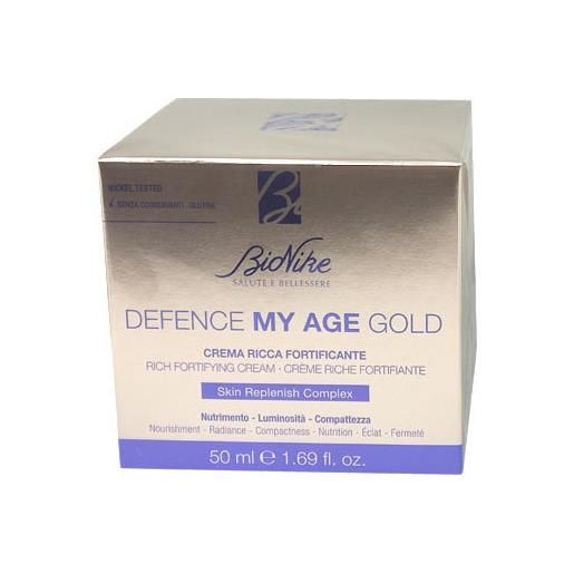 Bionike defence my age gold crema ricca fortificante 50 ml