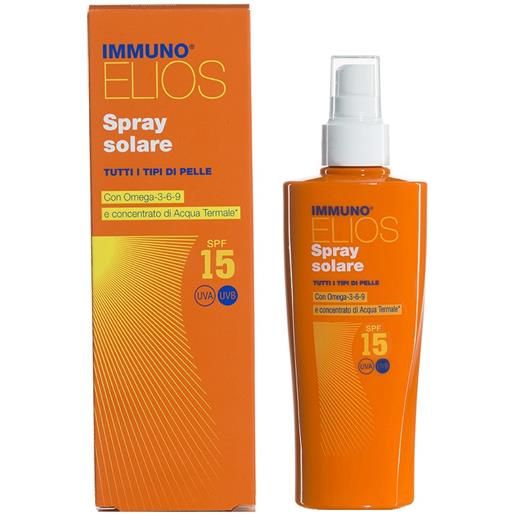 Morgan Pharma immuno elios spray solare spf 15 200 ml