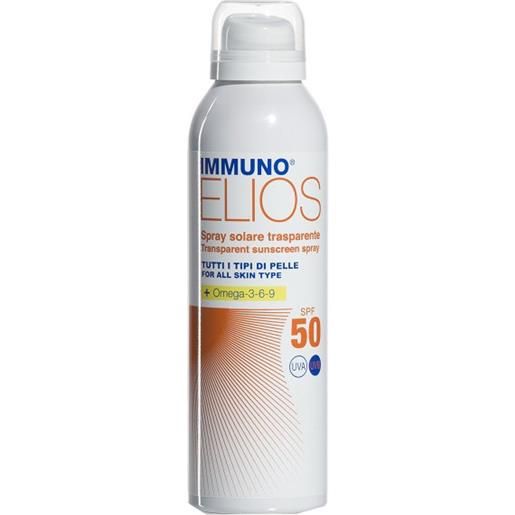 Morgan Pharma immuno elios spray solare trasparente spf 50 150 ml