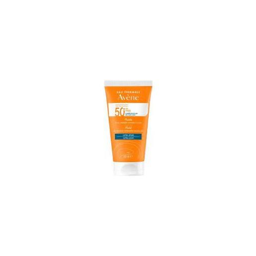 Avène avene solari ultra fluid viso perfezionatore idratante protettivo spf50+ 50 ml