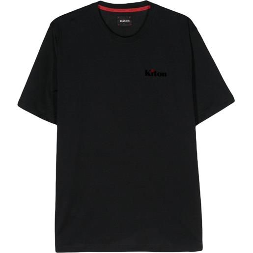 KITON t-shirt maniche corte nero / m